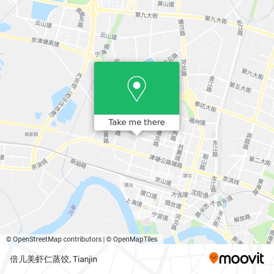倍儿美虾仁蒸饺 map