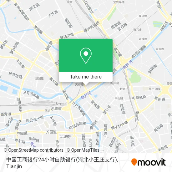 中国工商银行24小时自助银行(河北小王庄支行) map