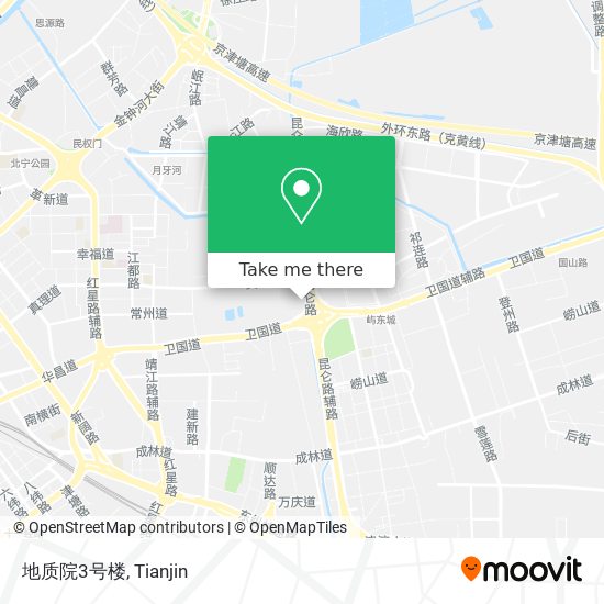 地质院3号楼 map