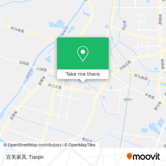 宜美家具 map