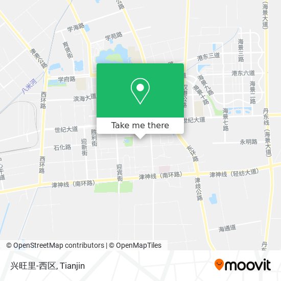 兴旺里-西区 map