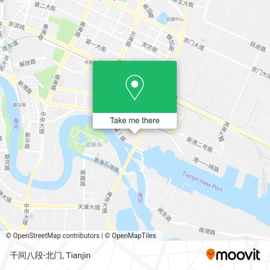 千间八段-北门 map