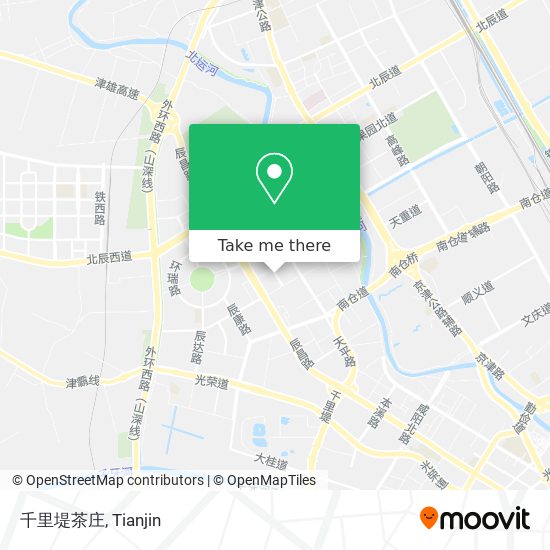 千里堤茶庄 map