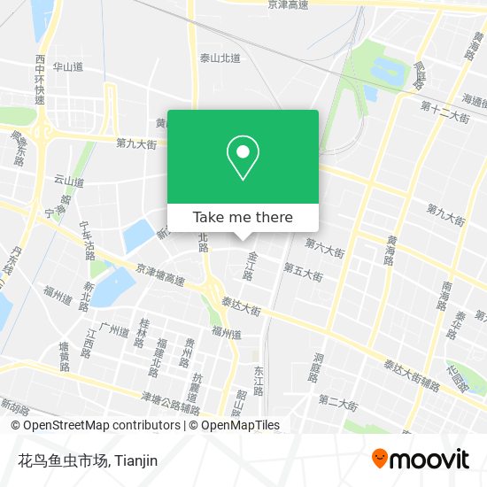 花鸟鱼虫市场 map