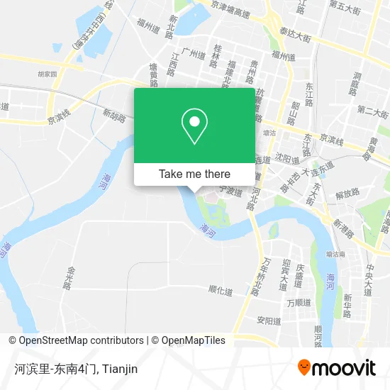 河滨里-东南4门 map
