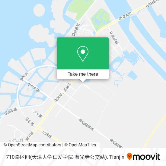 710路区间(天津大学仁爱学院-海光寺公交站) map