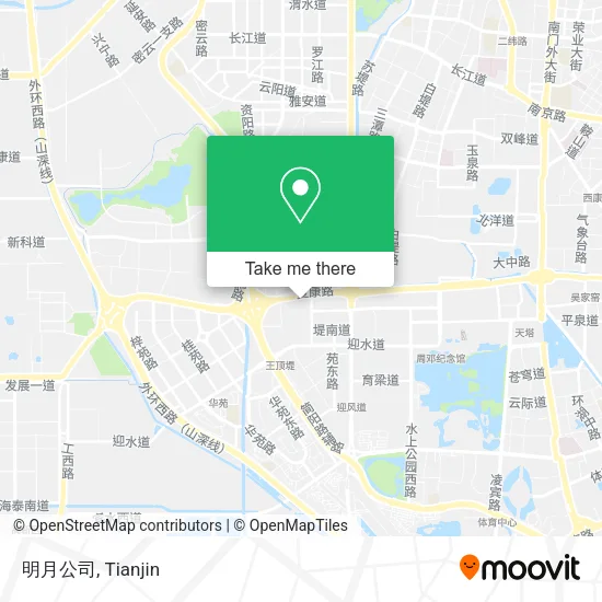 明月公司 map
