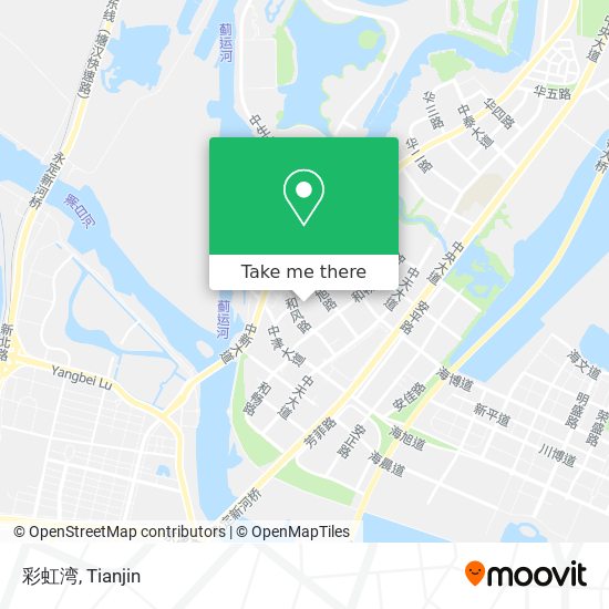 彩虹湾 map