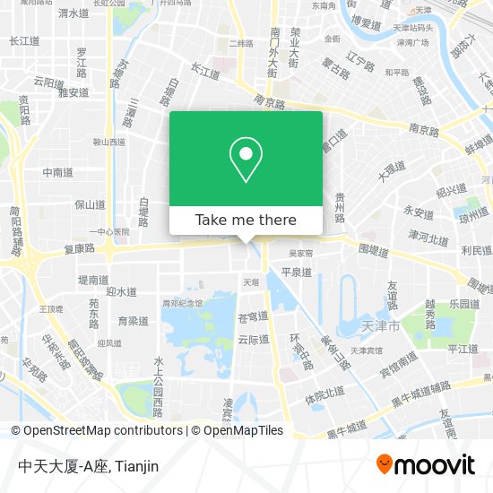 中天大厦-A座 map