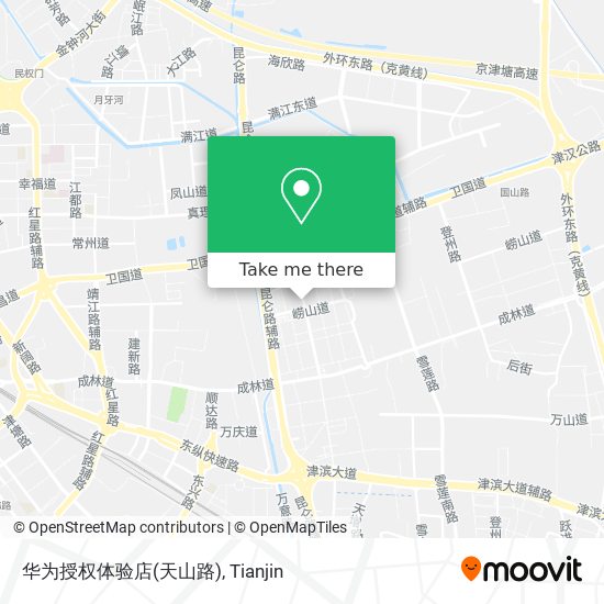 华为授权体验店(天山路) map