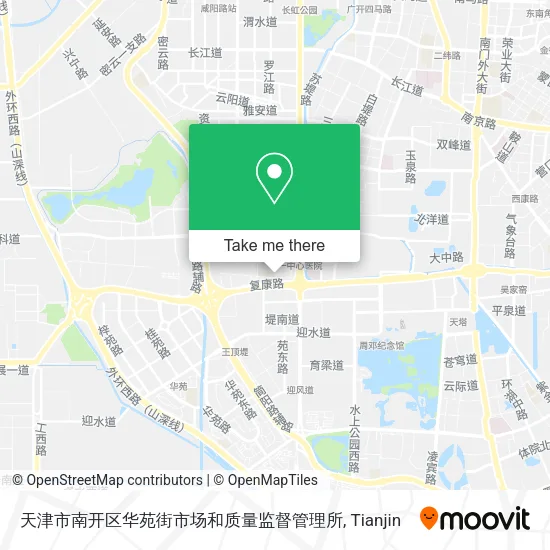 天津市南开区华苑街市场和质量监督管理所 map