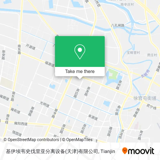 基伊埃韦史伐里亚分离设备(天津)有限公司 map
