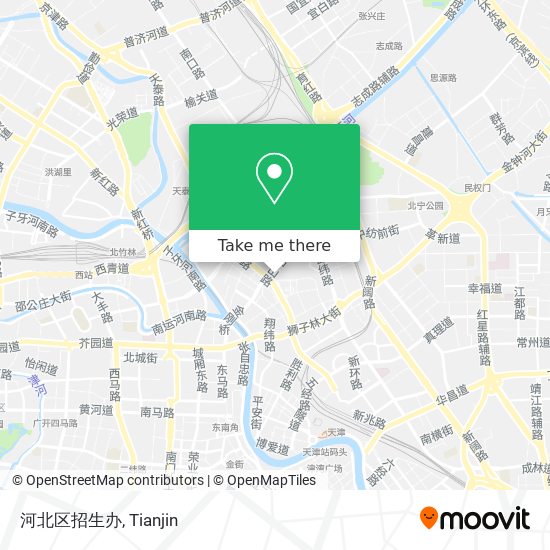 河北区招生办 map