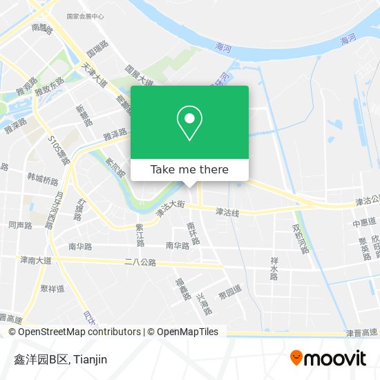 鑫洋园B区 map