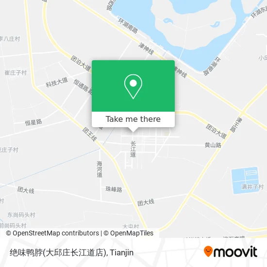 绝味鸭脖(大邱庄长江道店) map