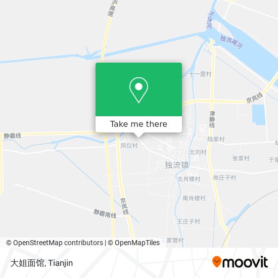 大姐面馆 map