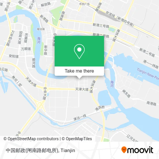 中国邮政(闸南路邮电所) map