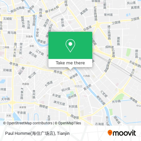 Paul Homme(海信广场店) map