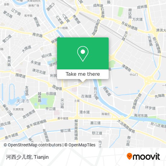 河西少儿馆 map