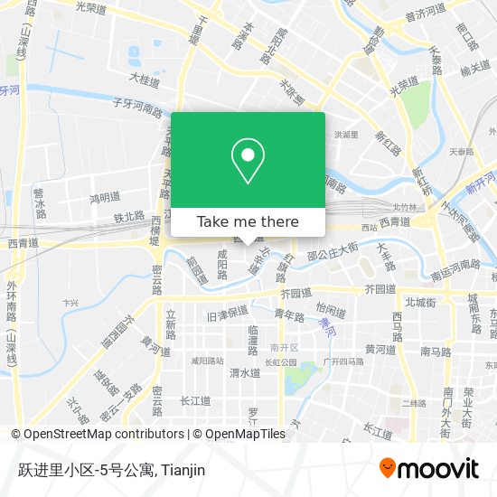 跃进里小区-5号公寓 map