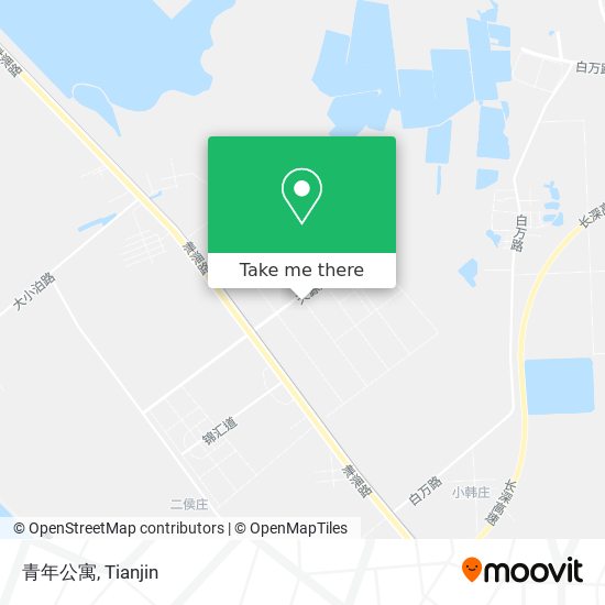 青年公寓 map