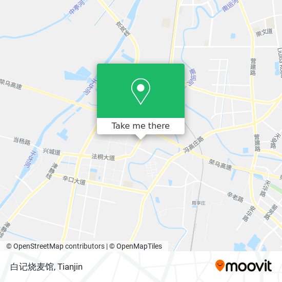 白记烧麦馆 map
