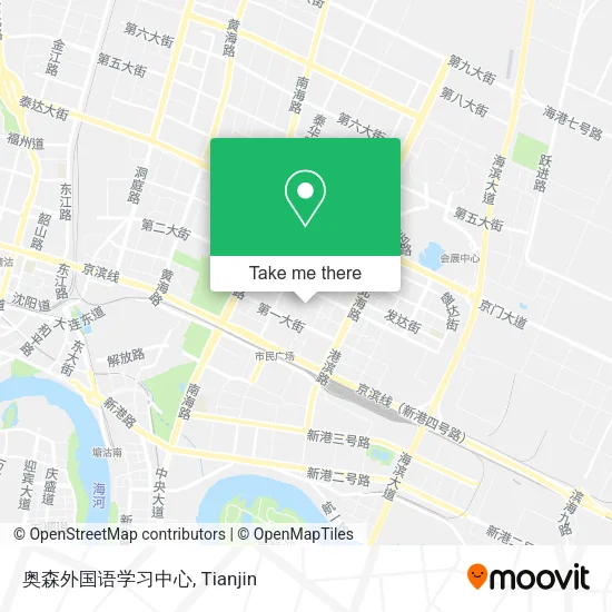 奥森外国语学习中心 map