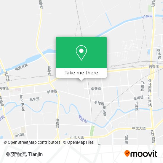 张贺物流 map