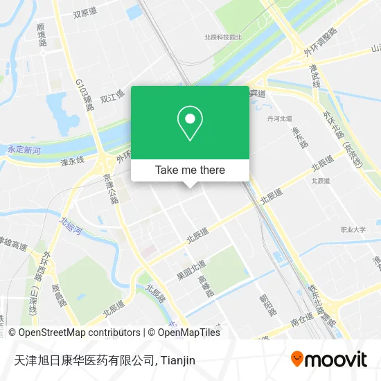 天津旭日康华医药有限公司 map