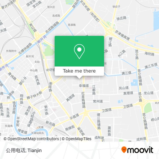 公用电话 map