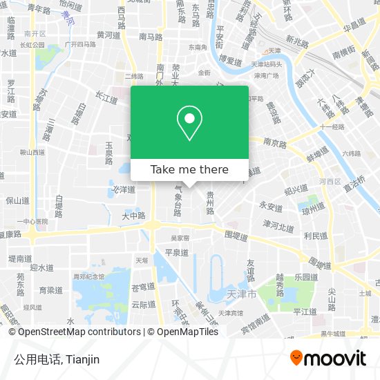 公用电话 map