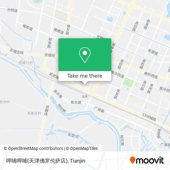 呷哺呷哺(天津佛罗伦萨店) map