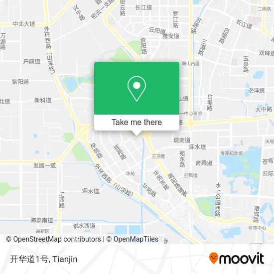 开华道1号 map