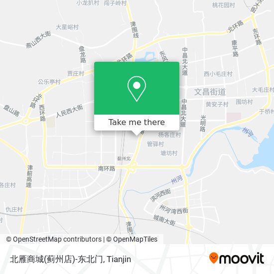 北雁商城(蓟州店)-东北门 map