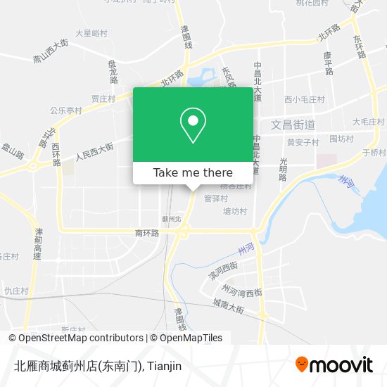北雁商城蓟州店(东南门) map