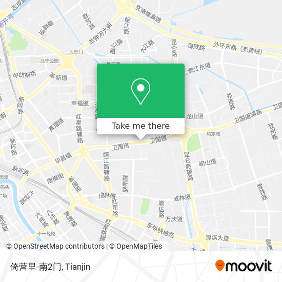 倚营里-南2门 map