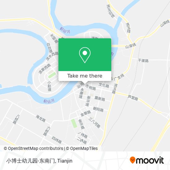小博士幼儿园-东南门 map