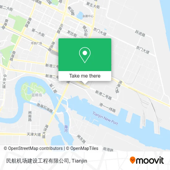 民航机场建设工程有限公司 map