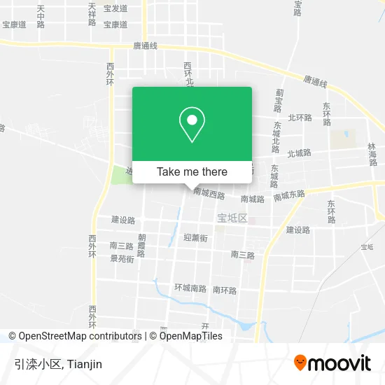 引滦小区 map