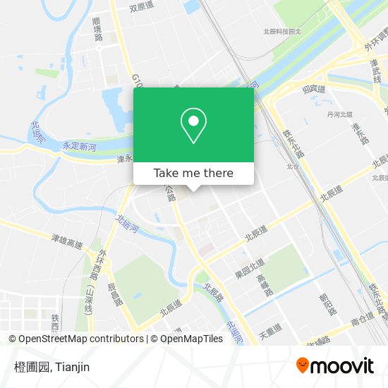 橙圃园 map