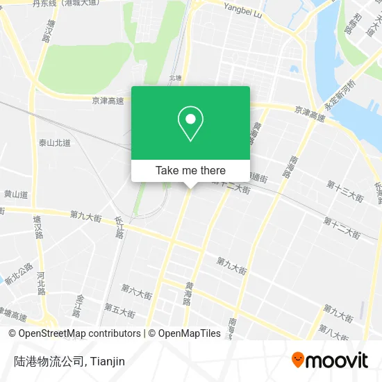 陆港物流公司 map