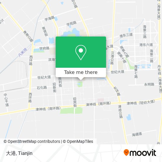 大港 map