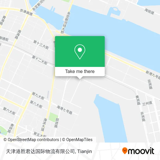 天津港胜君达国际物流有限公司 map
