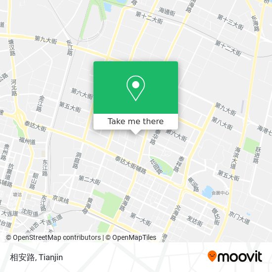 相安路 map
