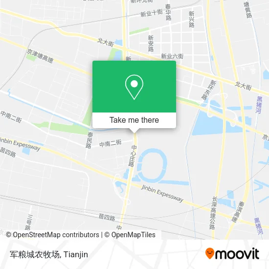 军粮城农牧场 map