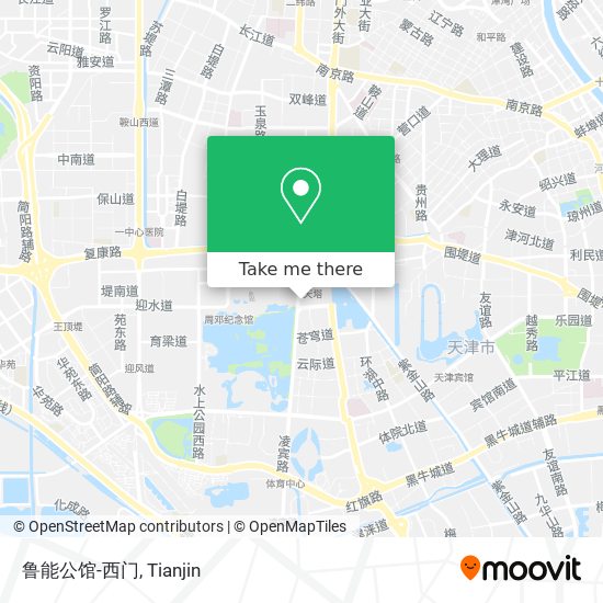 鲁能公馆-西门 map