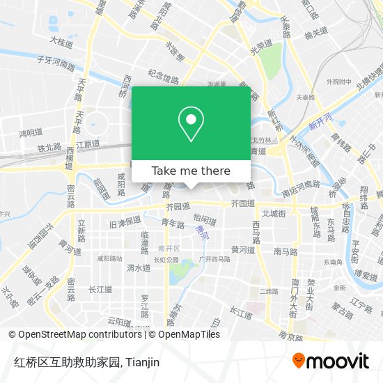 红桥区互助救助家园 map