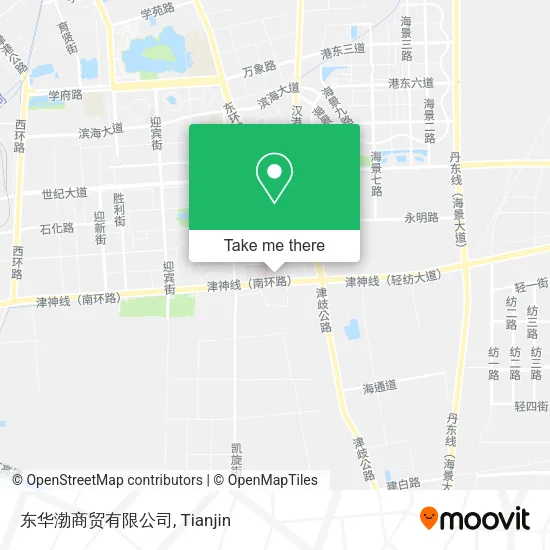 东华渤商贸有限公司 map
