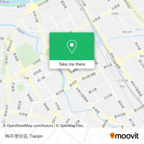 狗不理分店 map
