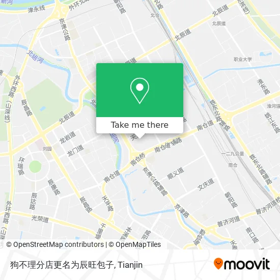 狗不理分店更名为辰旺包子 map